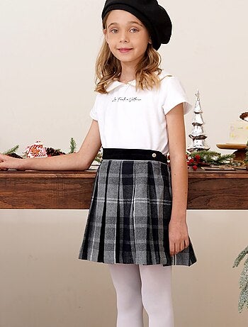 T-shirt Col Claudine à Manches Courtes SOPHIA - 'LA FAUTE A VOLTAIRE'