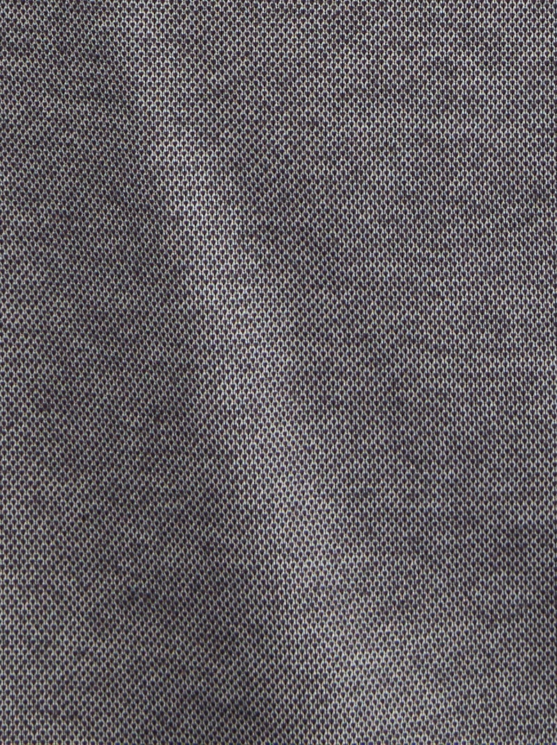 T-shirt col mao boutonné - Damart Gris chiné - Kiabi