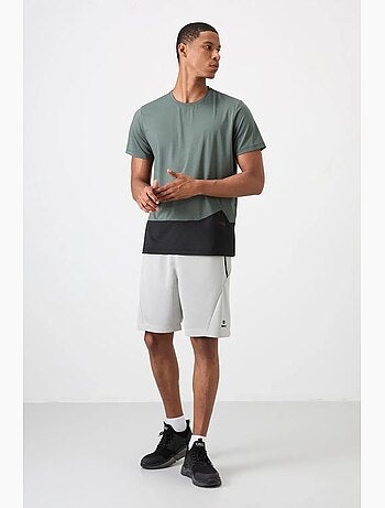 T-shirt col rond à blocs de couleur tommy