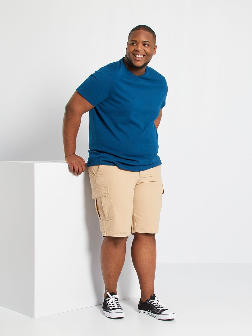 Pango Lin - Homme | T-Shirt Sport | Col rond | bleu