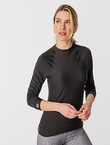 T-shirt col rond Comfort Thermolactyl 3 femme - DamartSport