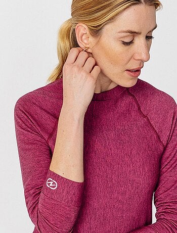 T-shirt col rond Comfort Thermolactyl 3 femme - DamartSport