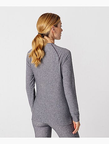 T-shirt col rond Comfort Thermolactyl 3 femme thermique - DamartSport