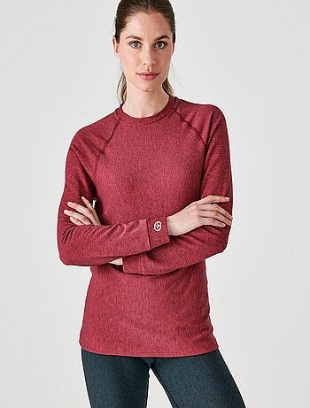 T-shirt col rond Comfort Thermolactyl 4 femme thermique - DamartSport