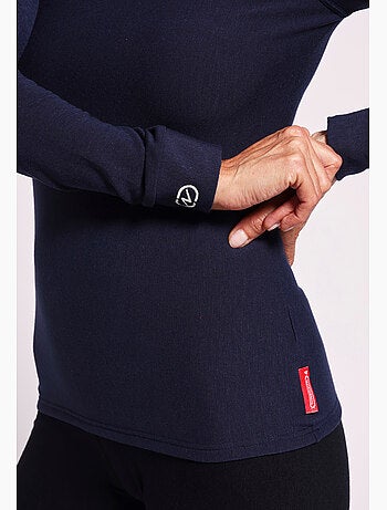 T-shirt col rond Comfort Thermolactyl 4 femme thermique - DamartSport