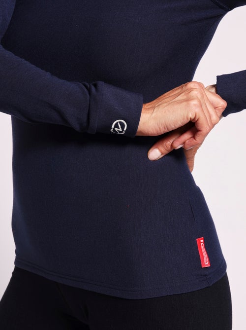 T-shirt col rond Comfort Thermolactyl 4 femme thermique - DamartSport - Kiabi