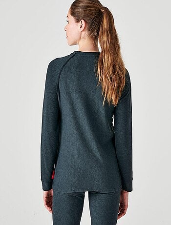 T-shirt col rond Comfort Thermolactyl 4 femme thermique - DamartSport