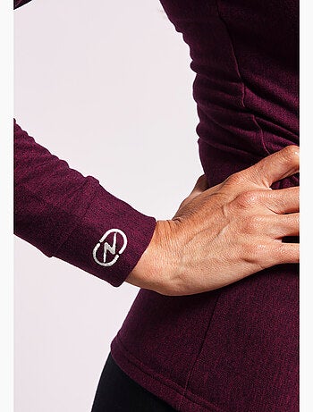 T-shirt col rond Comfort Thermolactyl 4 femme thermique - DamartSport