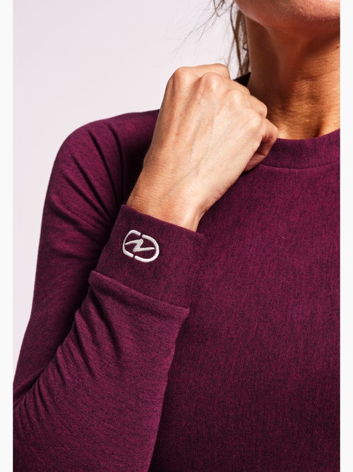 T-shirt col rond Comfort Thermolactyl 4 femme thermique - DamartSport - Kiabi