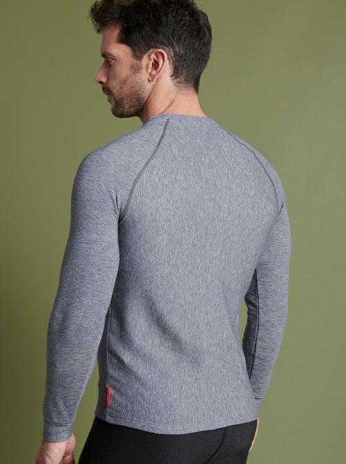 T-shirt col rond Comfort Thermolactyl 4 homme thermique - DamartSport - Kiabi