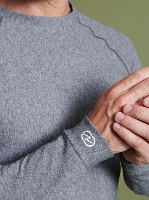 T-shirt col rond Comfort Thermolactyl 4 homme thermique - DamartSport - Kiabi