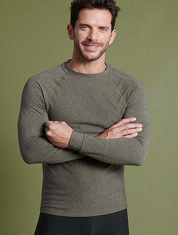 T-shirt col rond Comfort Thermolactyl 4 homme thermique - DamartSport