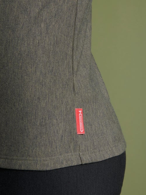 T-shirt col rond Comfort Thermolactyl 4 homme thermique - DamartSport - Kiabi