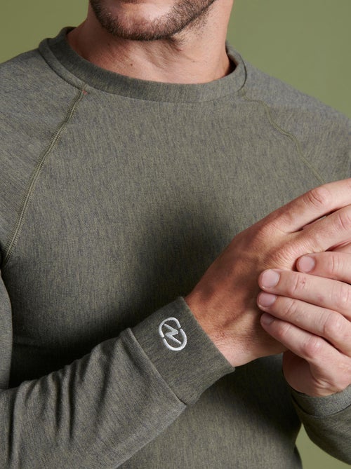 T-shirt col rond Comfort Thermolactyl 4 homme thermique - DamartSport - Kiabi