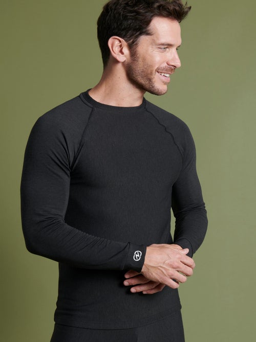 T-shirt col rond Comfort Thermolactyl 4 homme thermique - DamartSport - Kiabi