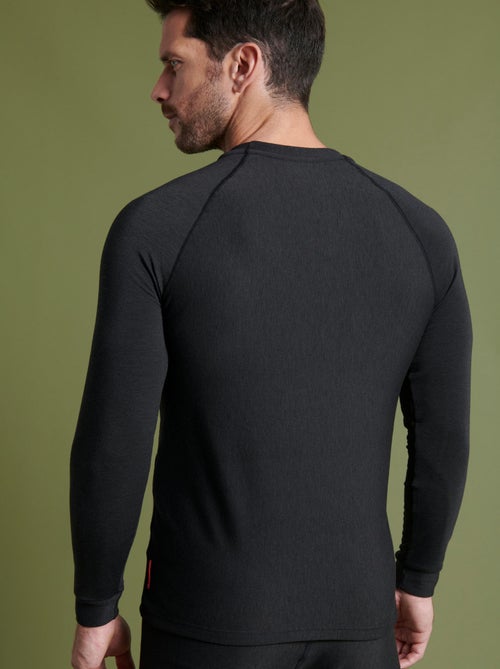 T-shirt col rond Comfort Thermolactyl 4 homme thermique - DamartSport - Kiabi