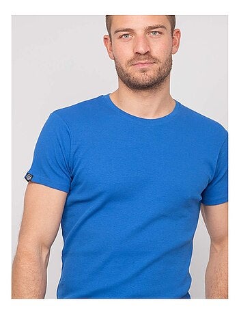 T shirt col rond coton cotelé walter