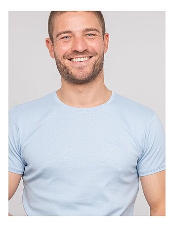 T shirt col rond coton WARLOF