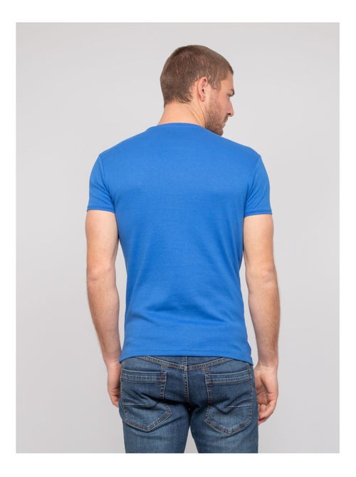 T shirt col rond coton WARLOF - Kiabi