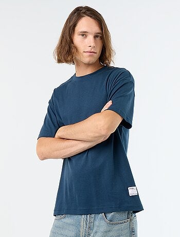 T-shirt col rond en coton