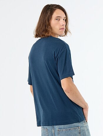 T-shirt col rond en coton