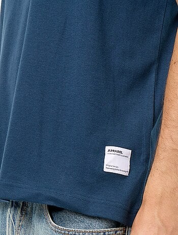 T-shirt col rond en coton