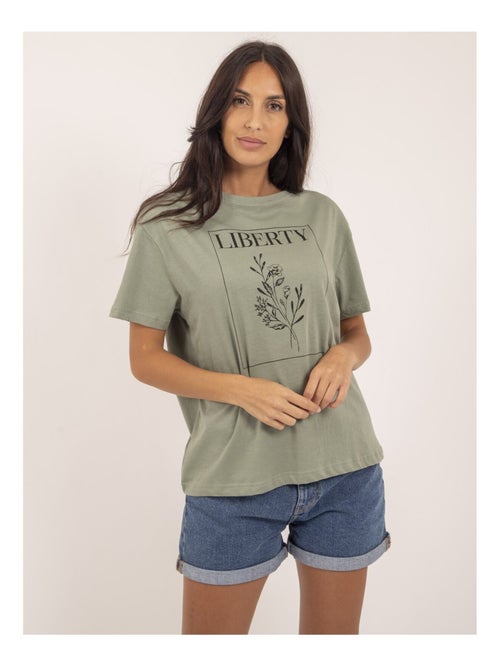 T-shirt col rond FENOMEN - Kiabi