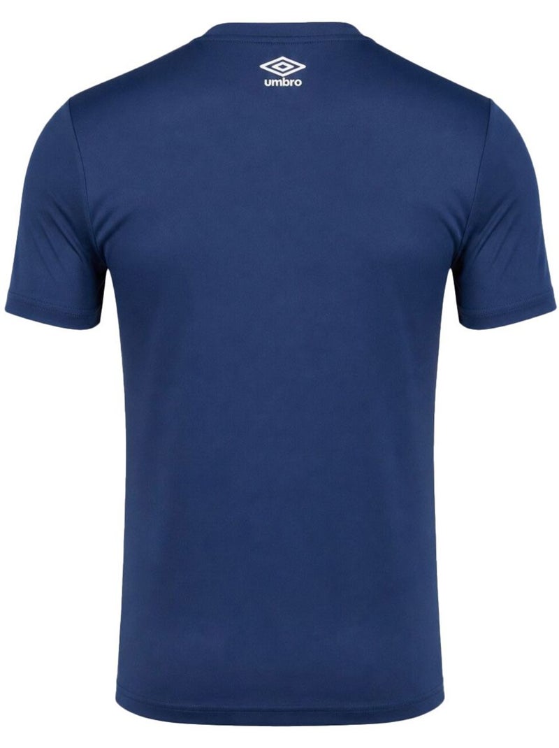 T-shirt col rond homme en microfibre devant imprimé modèle 1224760 umbro Bleu - Kiabi