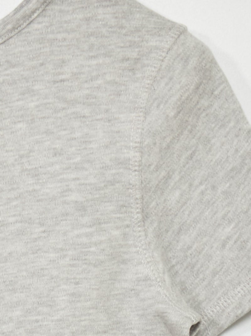 T-shirt à Manches Courtes Imprimé Pour Hommes Avec Col Rond