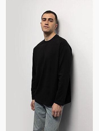 T-shirt col rond manches longues giesto