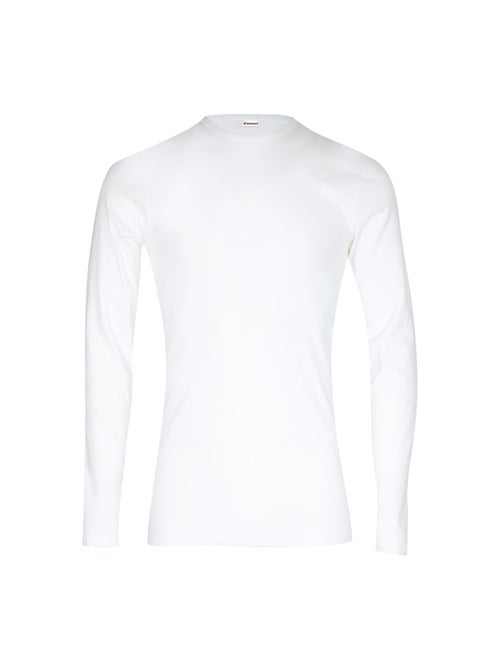 T-shirt col rond manches longues homme Pur Coton Premium Eminence - Kiabi