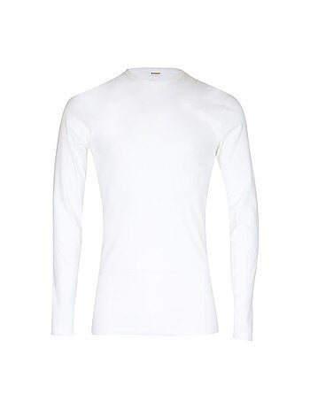 T-shirt col rond manches longues homme Pur Coton Premium Eminence