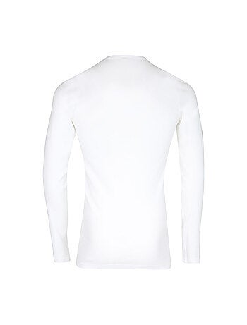 T-shirt col rond manches longues homme Pur Coton Premium Eminence