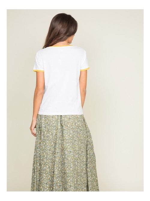 T-shirt col rond message FELIPE - Kiabi