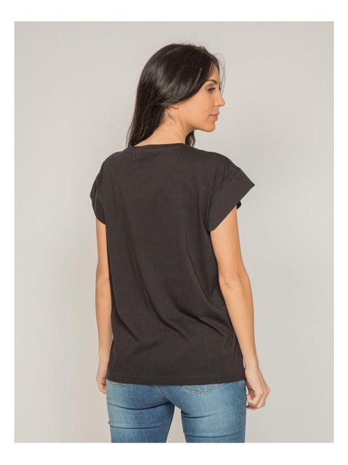 T-shirt col rond message FODY - Kiabi