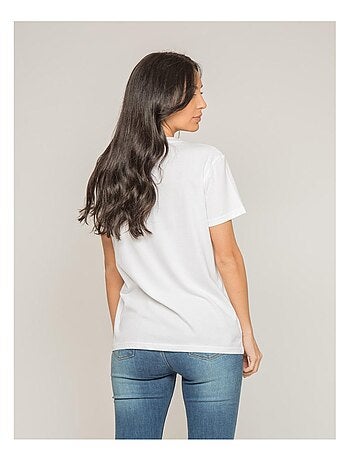 T-shirt col rond message FOMEREY