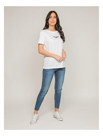 T-shirt col rond message FOMEREY