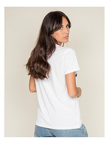 T-shirt col rond message FRAMONT