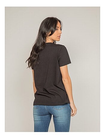 T-shirt col rond message FRAMONT