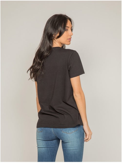 T-shirt col rond message FRAMONT - Kiabi