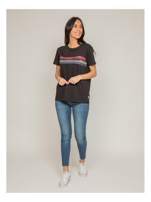 T-shirt col rond message FRAMONT - Kiabi