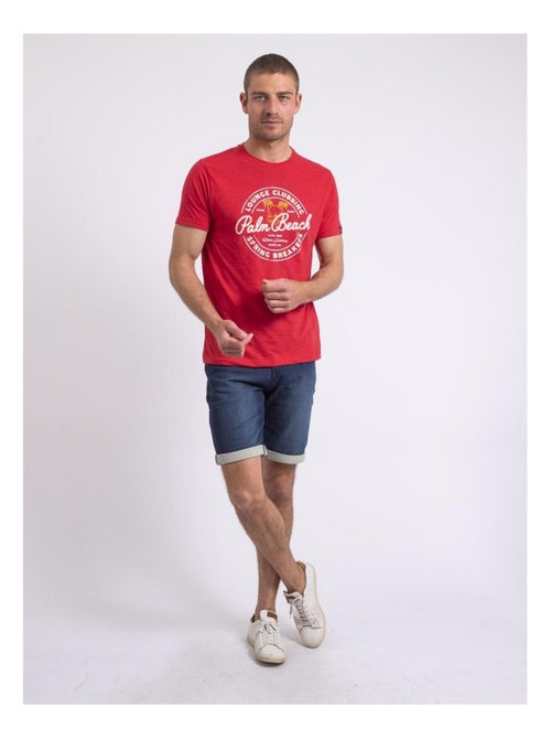 T-shirt col rond NAKIWOK - Kiabi