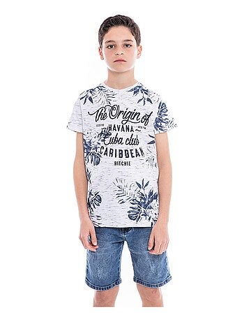 T-shirt col rond NAKOTA garçon