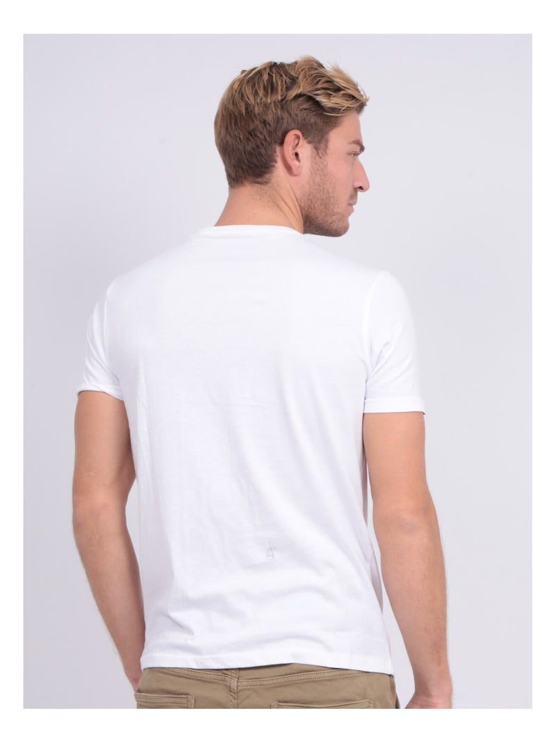 T-shirt col rond NALTINO Blanc - Kiabi