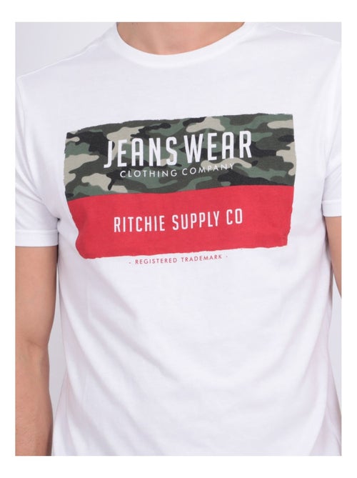 T-shirt col rond NALTINO - Kiabi