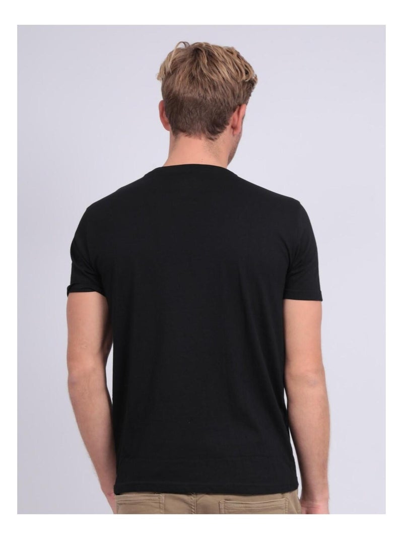 T-shirt col rond NALTINO Noir - Kiabi