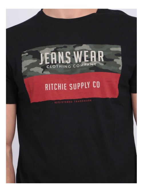 T-shirt col rond NALTINO - Kiabi