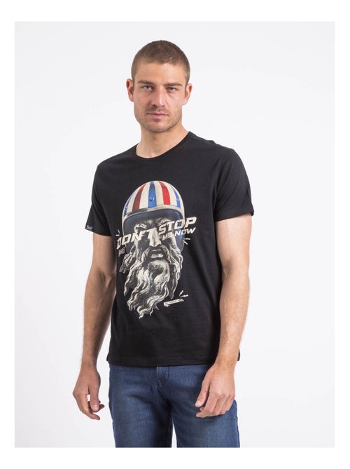 T-shirt col rond NALUBAD - Kiabi