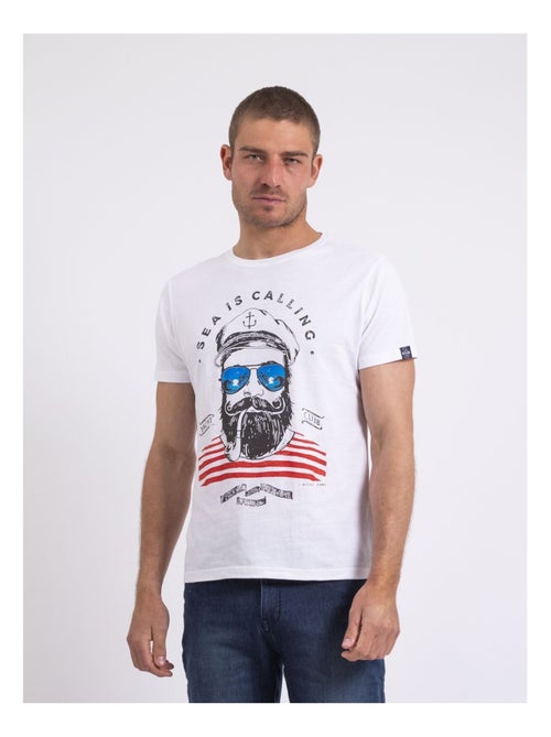 T-shirt col rond NALUPIRI - Kiabi