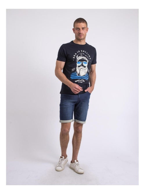 T-shirt col rond NALUPIRI - Kiabi